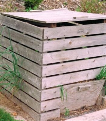 pallet compost bin