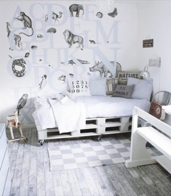 pallet platform bed