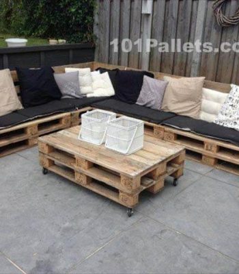 Pallet lounge set