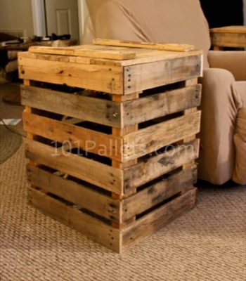 Pallet Side Table