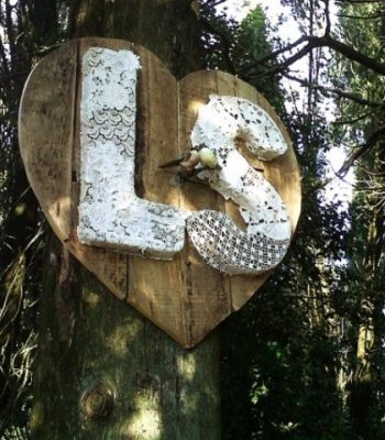 Unique Pallet Heart Love