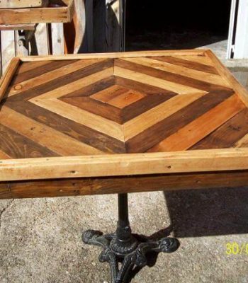 diy pallet table tutorial