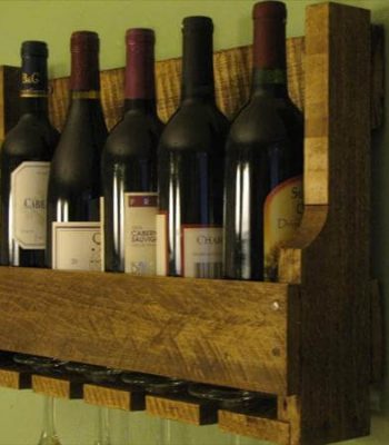 Recycled Wine Rack