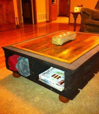 DIY Pallet Coffee Table