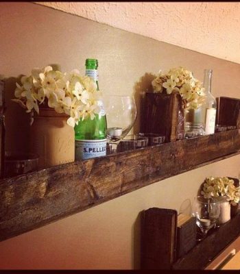 Wood Pallet shelf