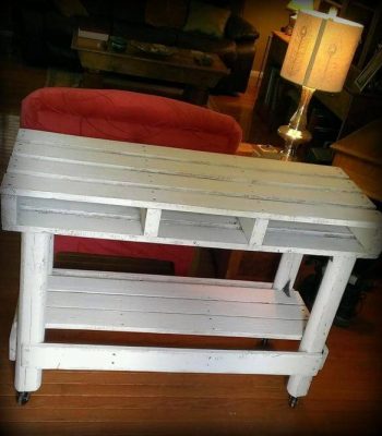 wooden pallet table