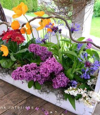 pallet flower planter