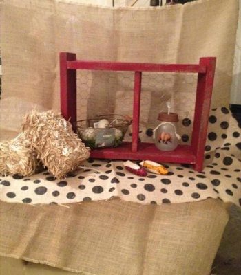 cool rustic pallet shelf