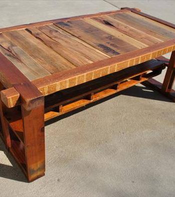 Salvaged Pine Coffee Table