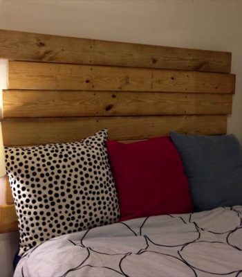 aBuild a Pallet Headboard