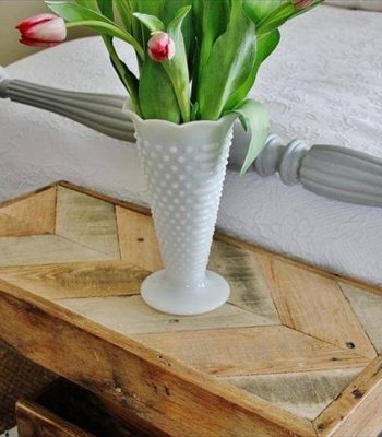 pallet potting table