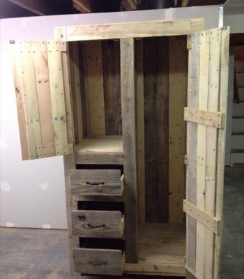 regained pallet cabinet