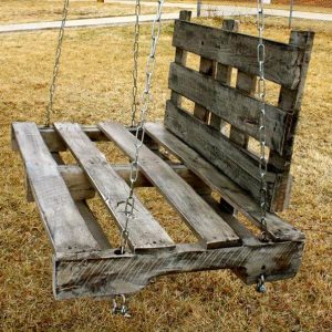 DIY wood swing