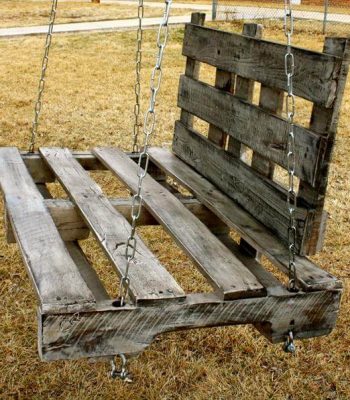 DIY wood swing