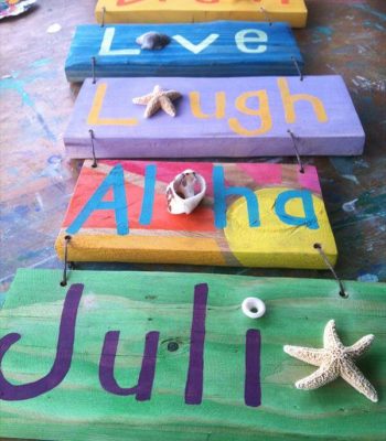 diy pallet sign