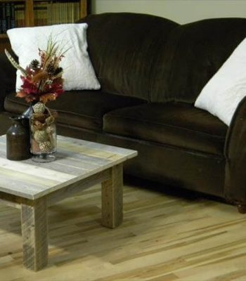 recycled pallet coffee table