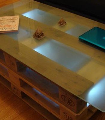 recycled pallet coffee table