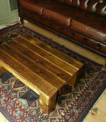 recycled pallet coffee table