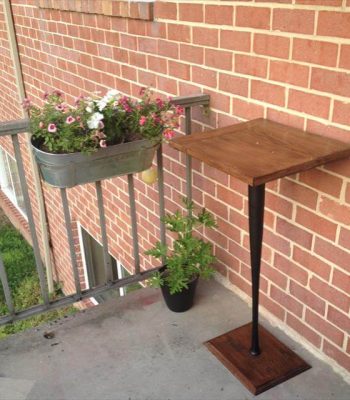 recycled pallet base ball bat table