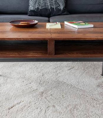 handmade wood pallet coffee table