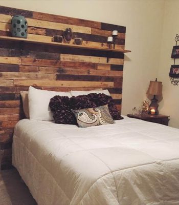 pallet headboard
