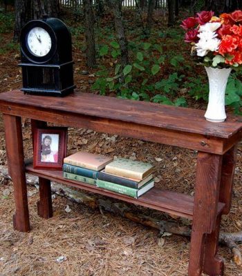 diy wooden pallet sofa and hallway table