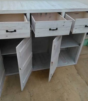 pallet storage cabinet unit