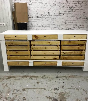 accent pallet media cabinet
