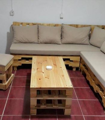 no-cost pallet sectional sofa set