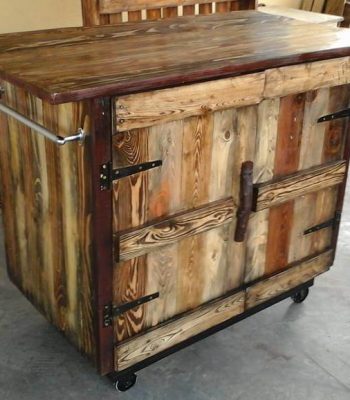 diy pallet kitchen island table