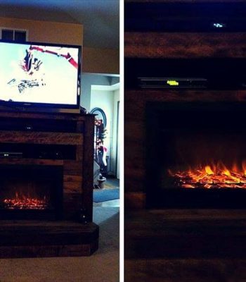 Pallet Fireplace