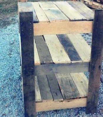 Pallet Side Table