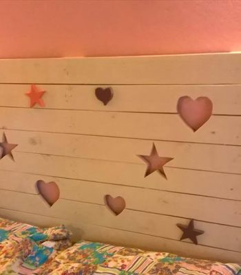 diy pallet headboard