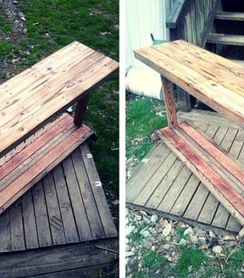 Pallet Entrance Table - Pallet Sofa Table