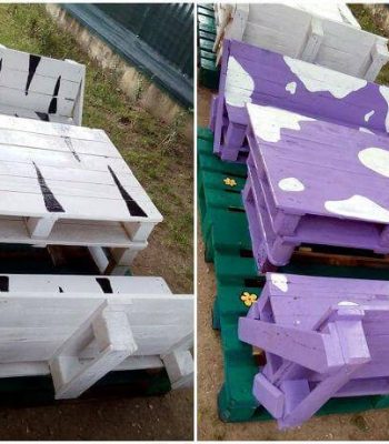 pallet bench