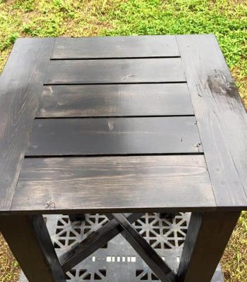 pallet bar height table