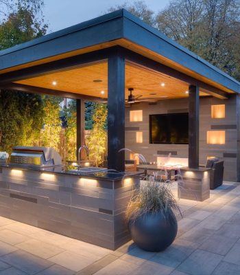 the steps to take if you want your own outdoor kitchen