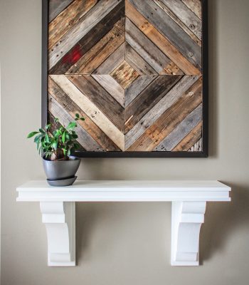 how to make simple diy pallet art