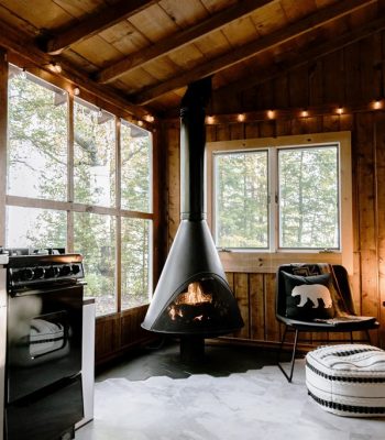 what do you need for a great atmosphere by the fireplace